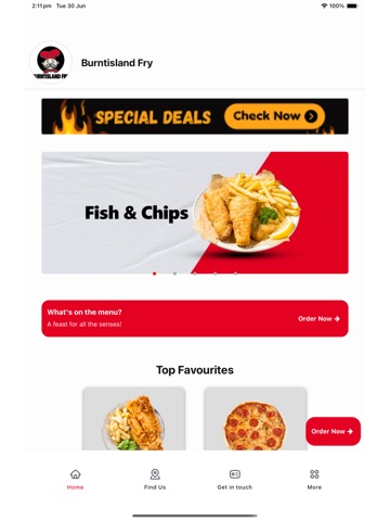 Burntisland Fry iPad screenshot