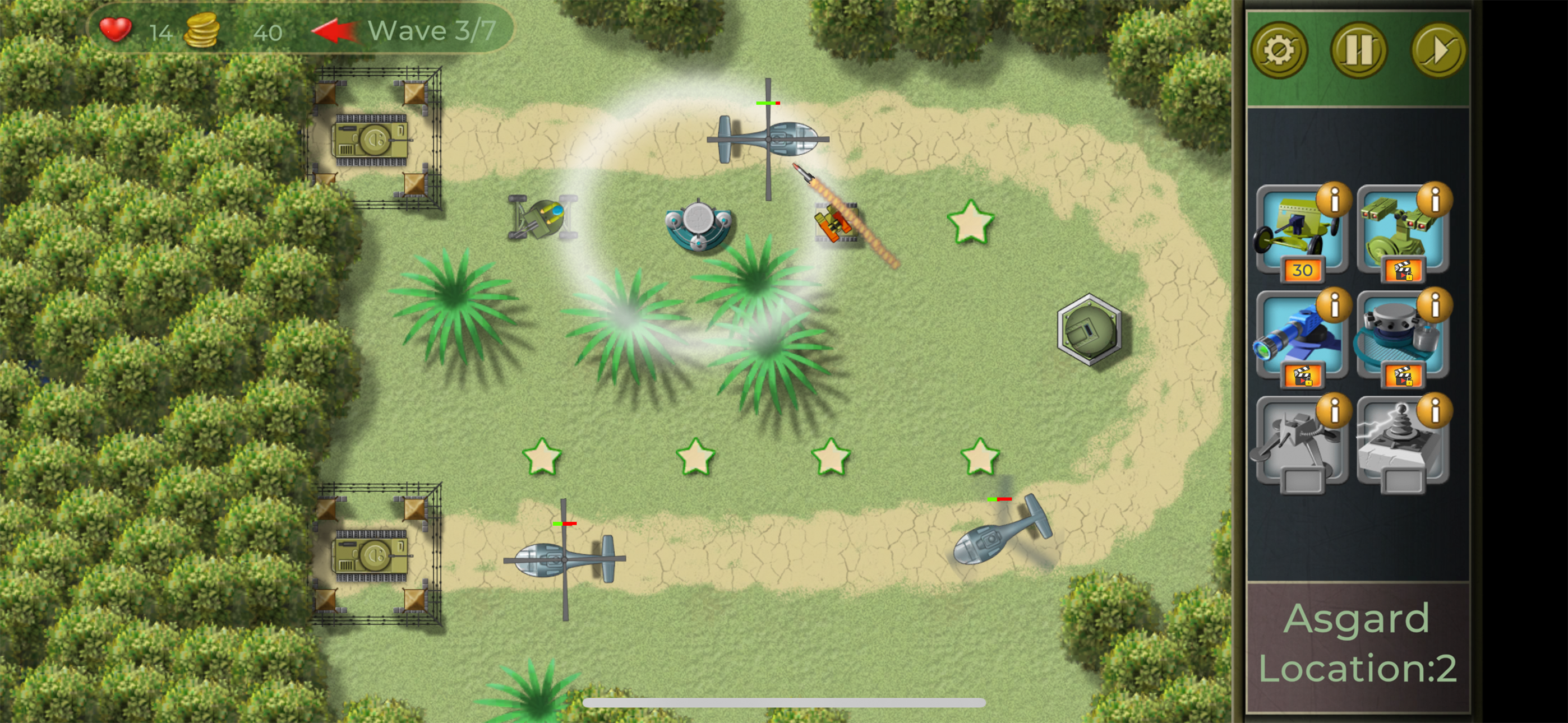 Tower Defense: Tank Games