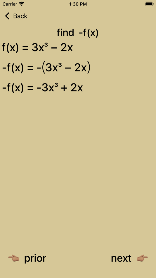 #8. Even and Odd Polynomials (iOS) بواسطة: Walter Kissach