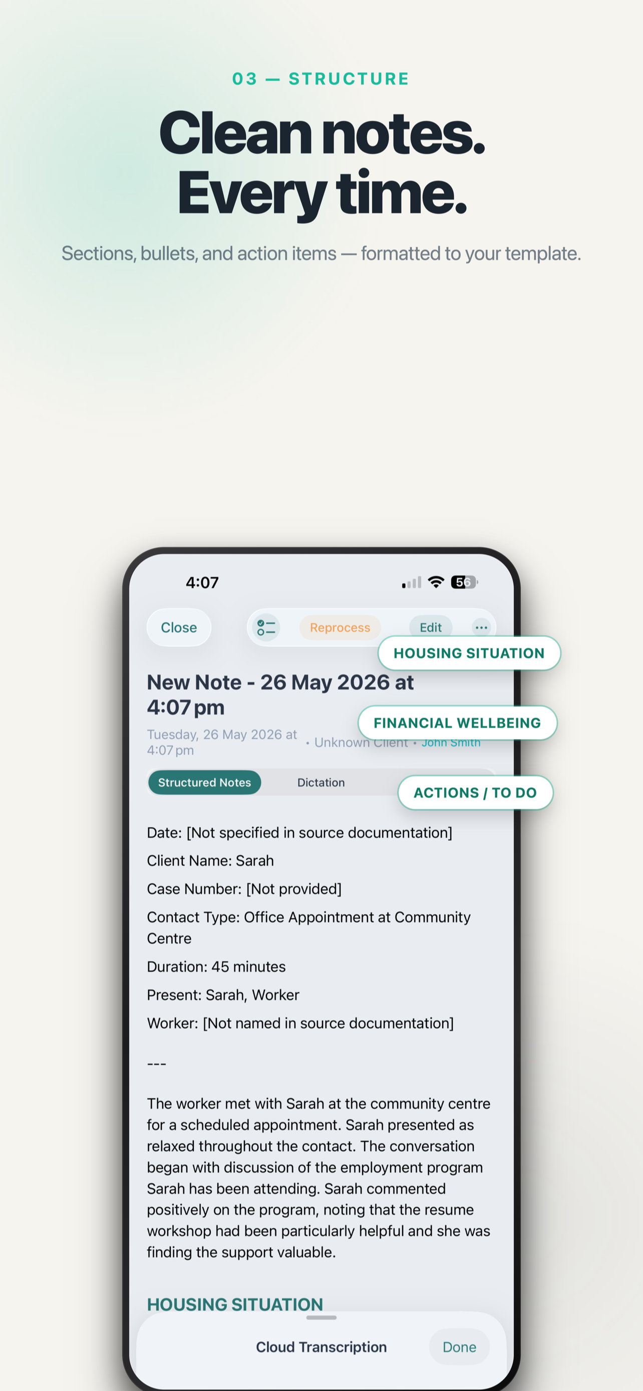 CasenotePRO screenshot 5