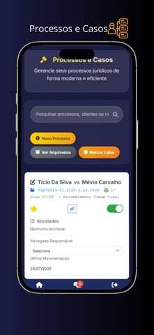 AdvCore - Portal do Advogado Screenshot 3 of 5