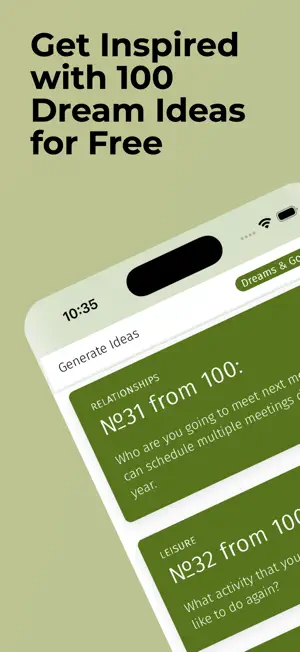 Sparklist: 100 Dreams & Goals screenshot 2