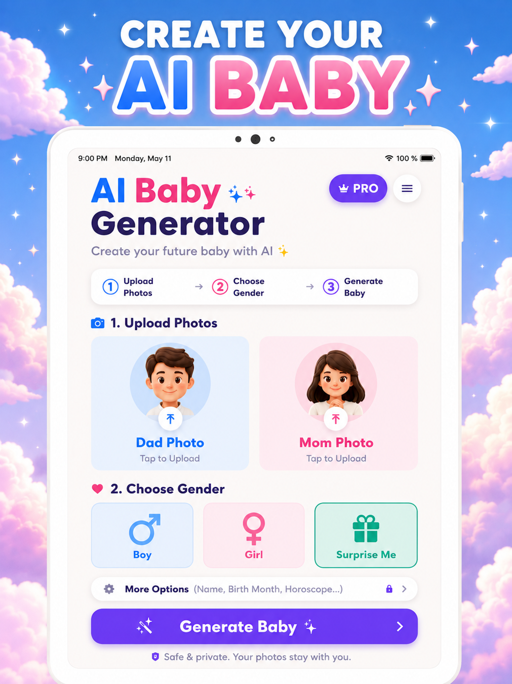 Bae: AI Baby Generator & Photo