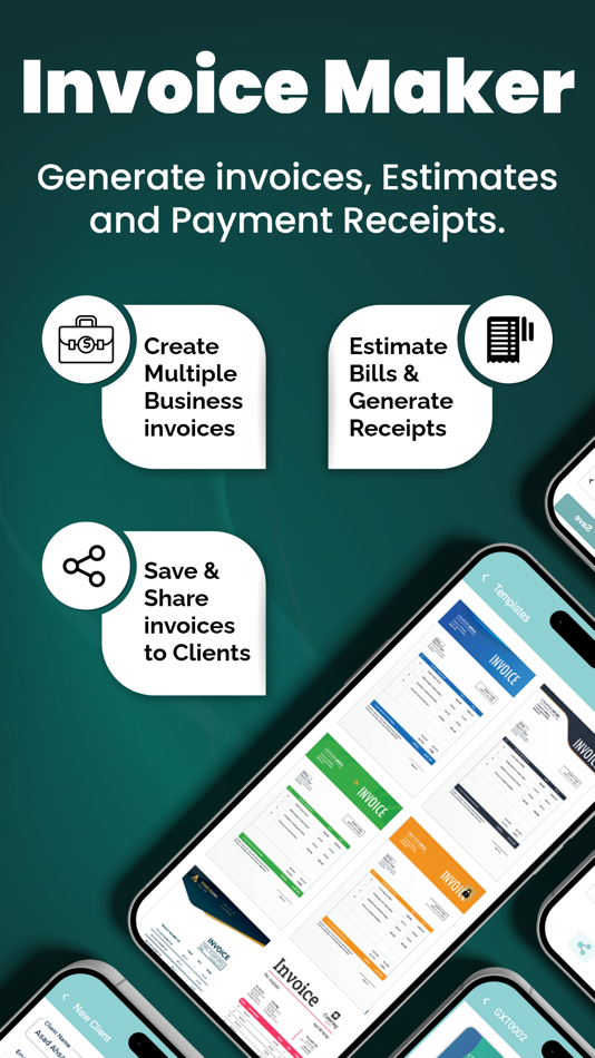 #1. Invoice Maker & Receipt App・ (macOS) 由: Asad Ahsan