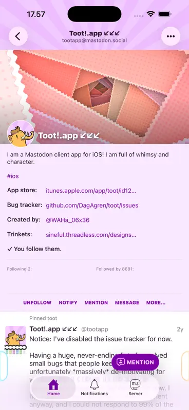 Toot! for Mastodon screenshot 2 of 6