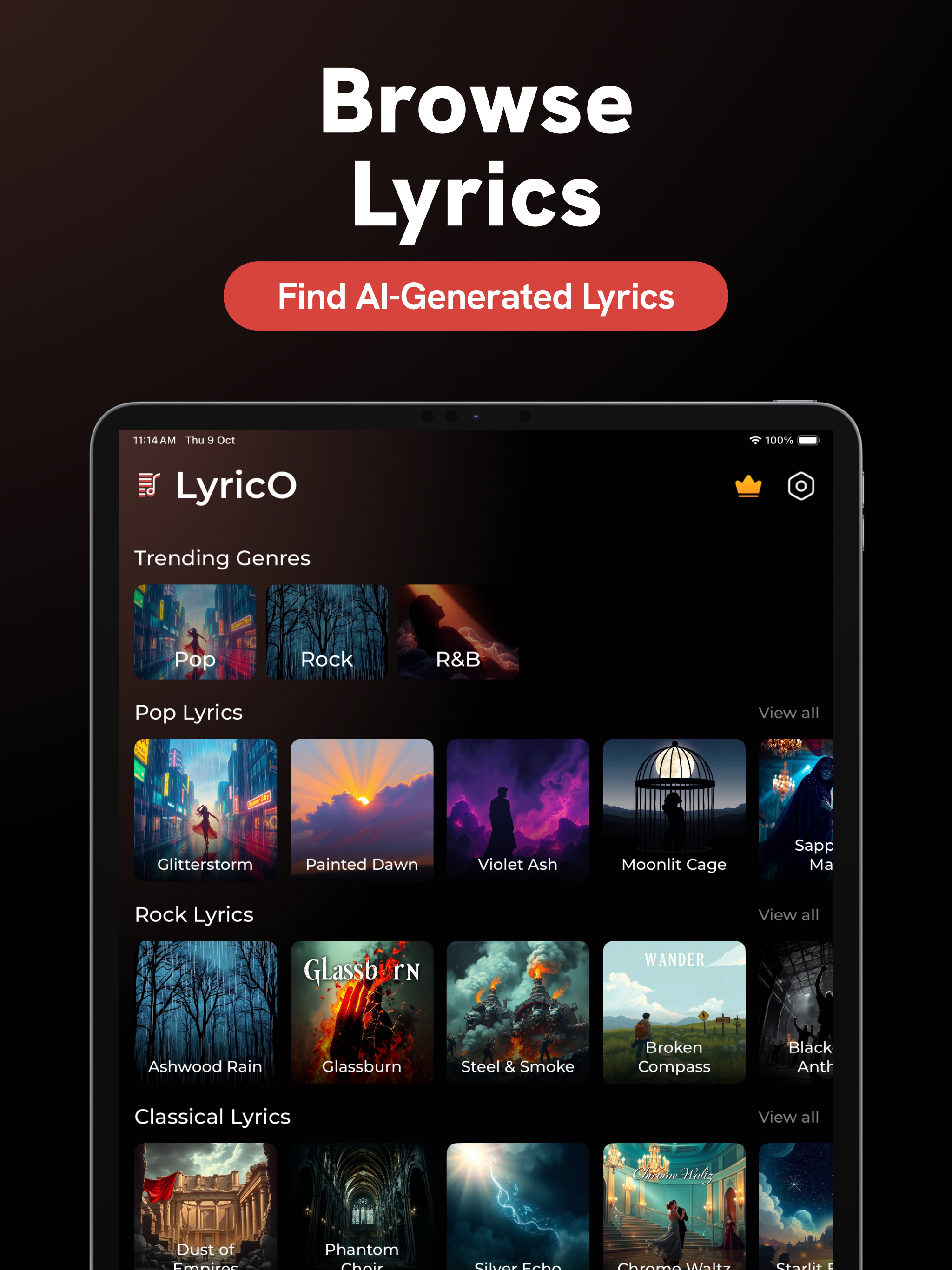 AI Lyric Generator・Song Writer screenshot 13