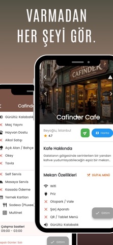 Cafinder screenshot