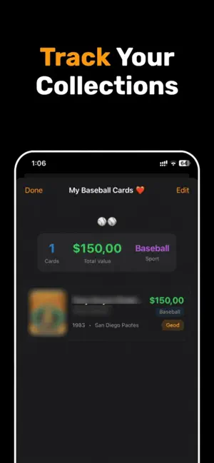 Sports Card Scanner + screenshot 4
