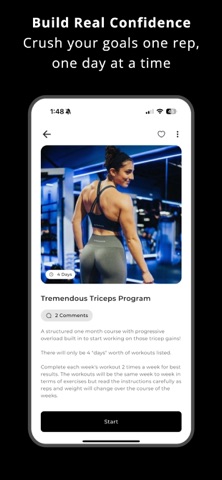 Freshman Fitness iPhone screenshot