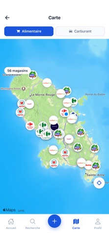 Prix Antilles iPhone screenshot
