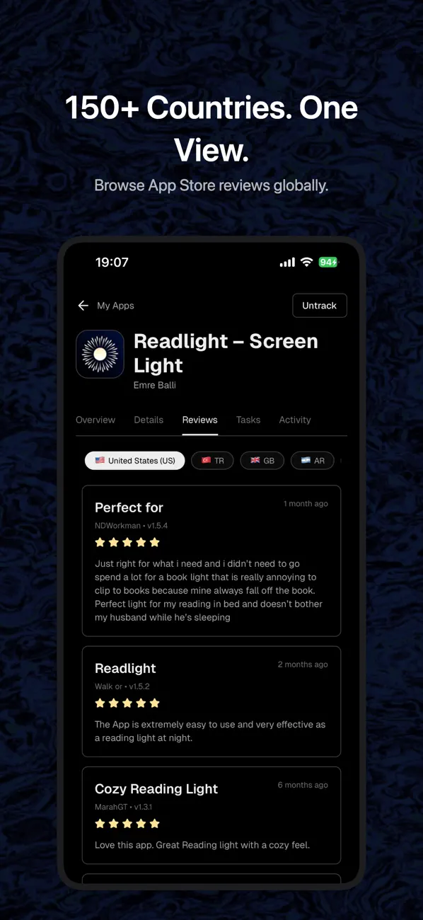 #5. Orer: App Update Tracker (iOS) Ved: Emre Balli