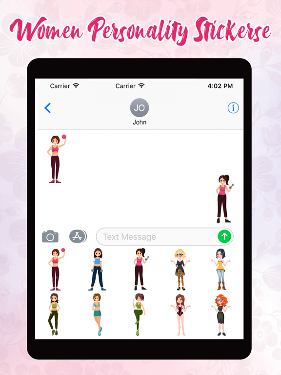 Screenshot #6 pour Women Personality Stickers