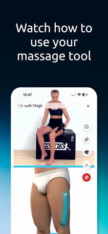 Massage Mate iPhone screenshot