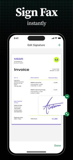 Tiny Fax: Send Fax From iPhone screenshot 7