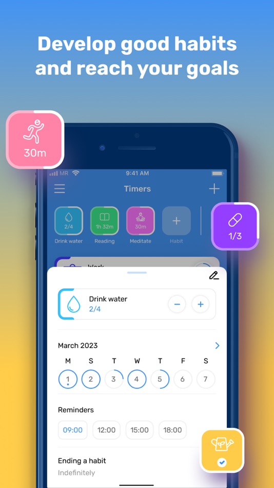 #3. Time Tracker-Hours Management (iOS) 由: MINT ROKET, OOO