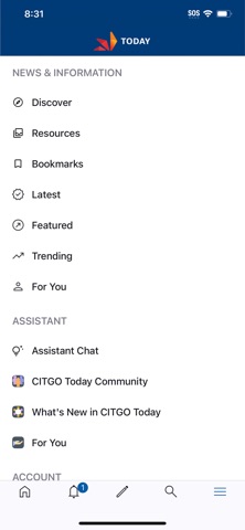 CITGO Today iPhone screenshot