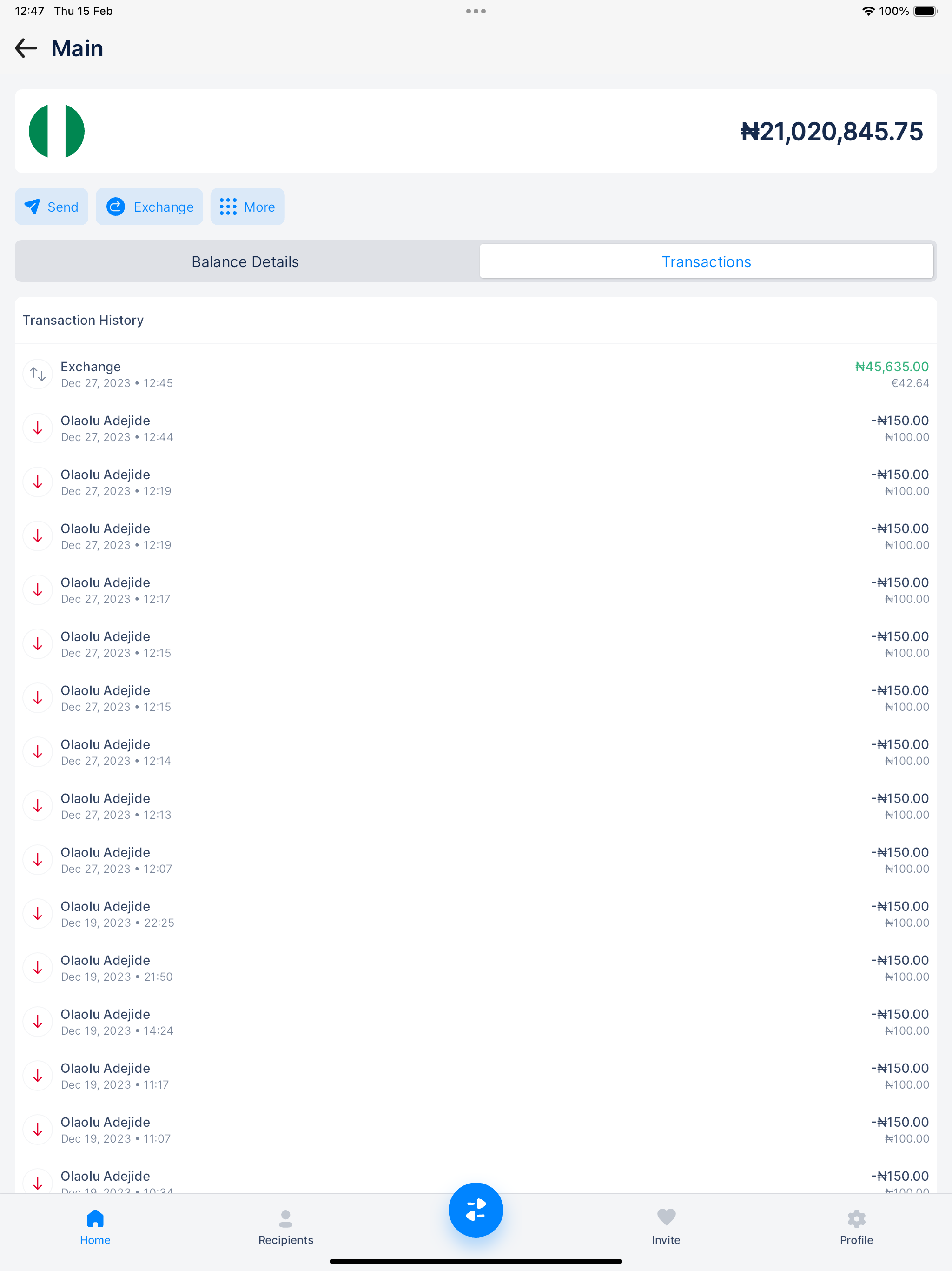 OhentPay - A Global Money App screenshot 15