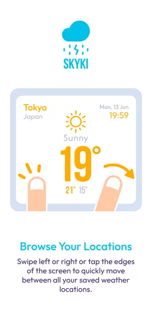 Skyki! screenshot 2