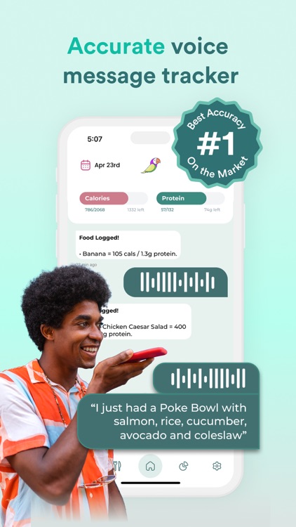 AI Calorie Counter: ParrotPal screenshot-0