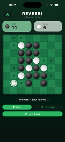 Reversi: Board Game Screenshot 2 of 3