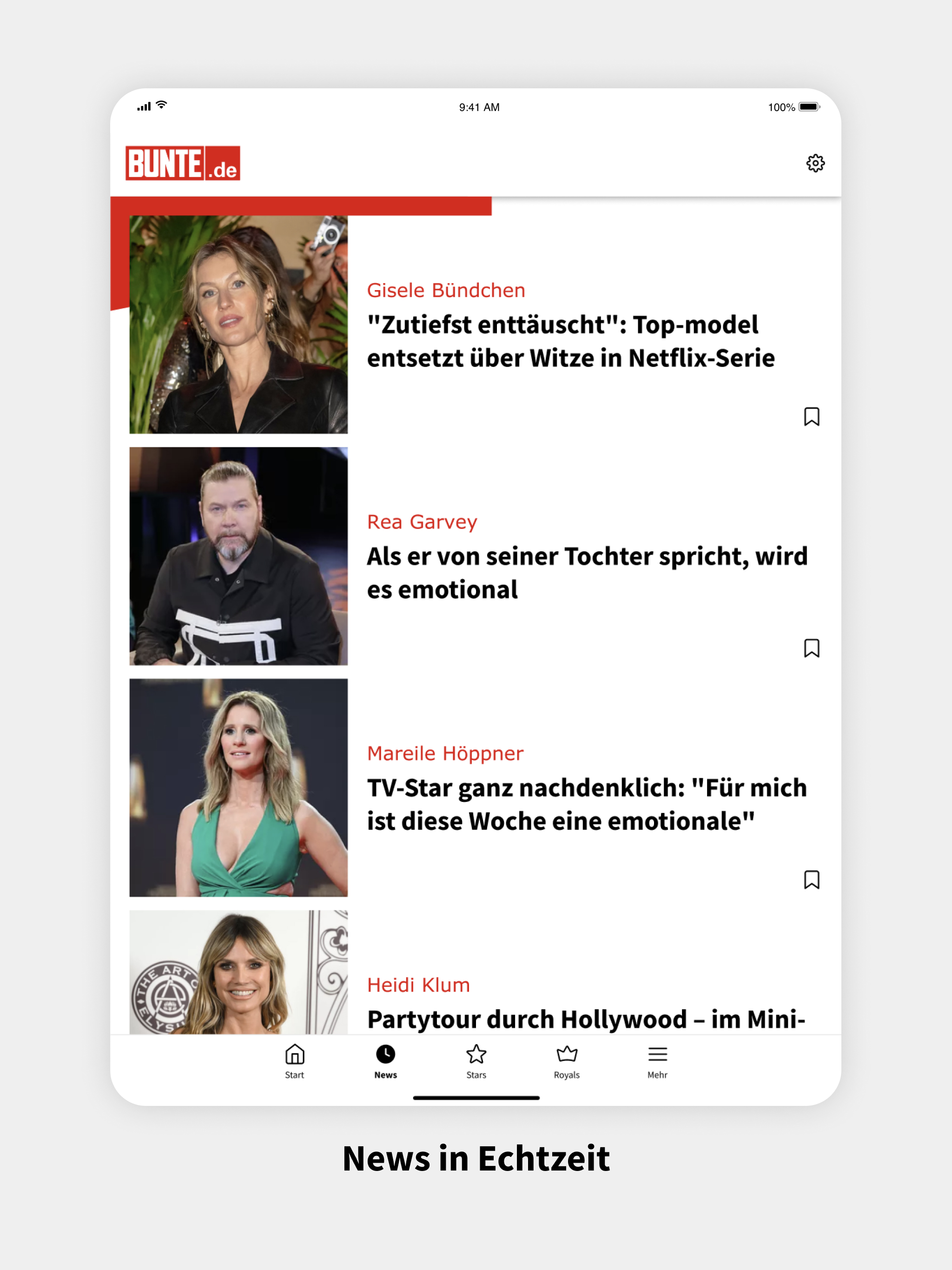 BUNTE.de – Stars & Royals News screenshot 10