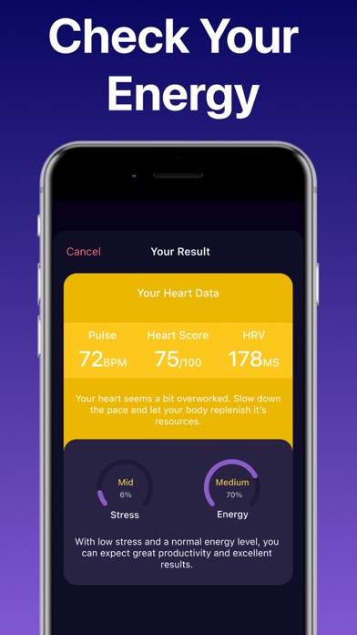 Screenshot #3 pour Heart Rate: PulseBit Monitor