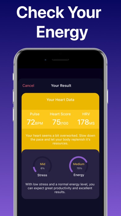 Cardio Analyze Health Screenshot