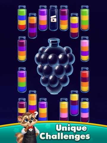 Chaos Drink Sort: Water Puzzle iPad screenshot