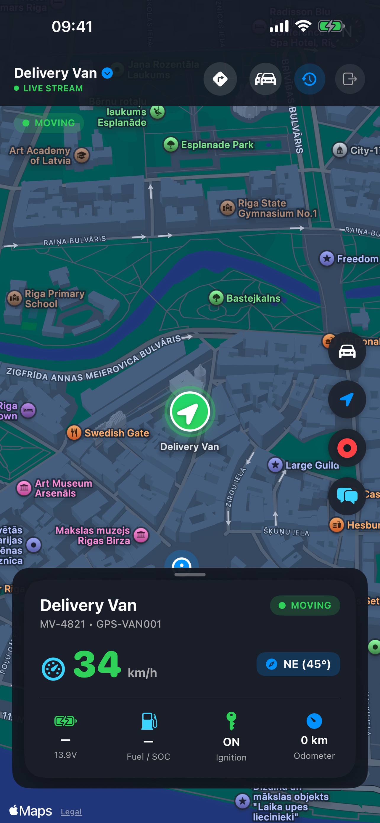Screenshot 4 of GPSGo Fleet Tracker