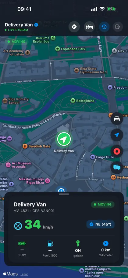 GPSGo Fleet Tracker ekran görüntüsü 4 / 5