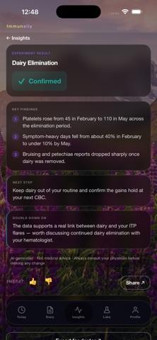 Immunally: Autoimmune Tracker Screenshot 5 of 10