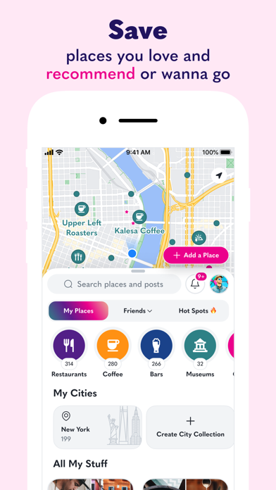 Recs: Places Made Simple Screenshot