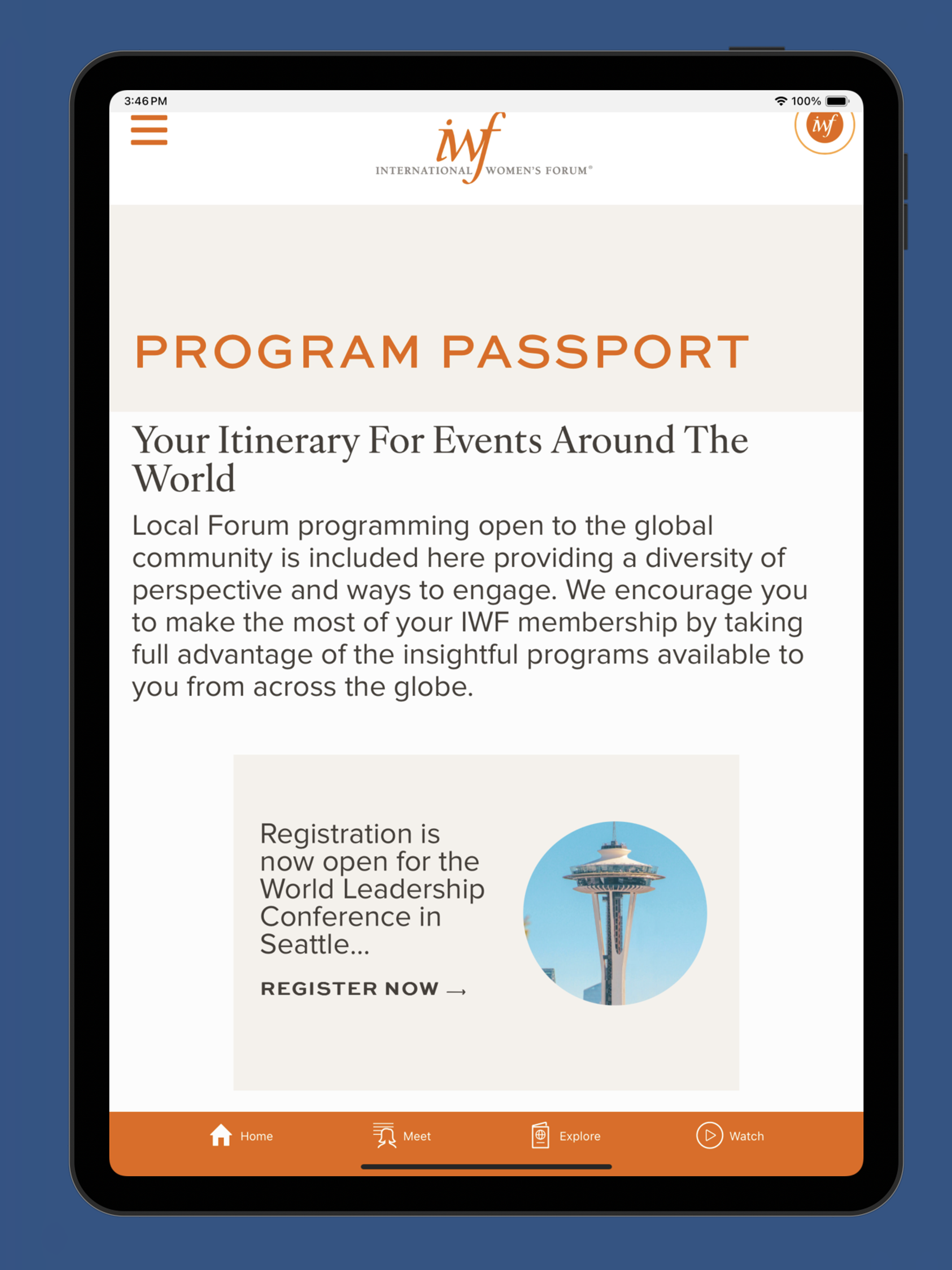 IWF Connect App screenshot 8