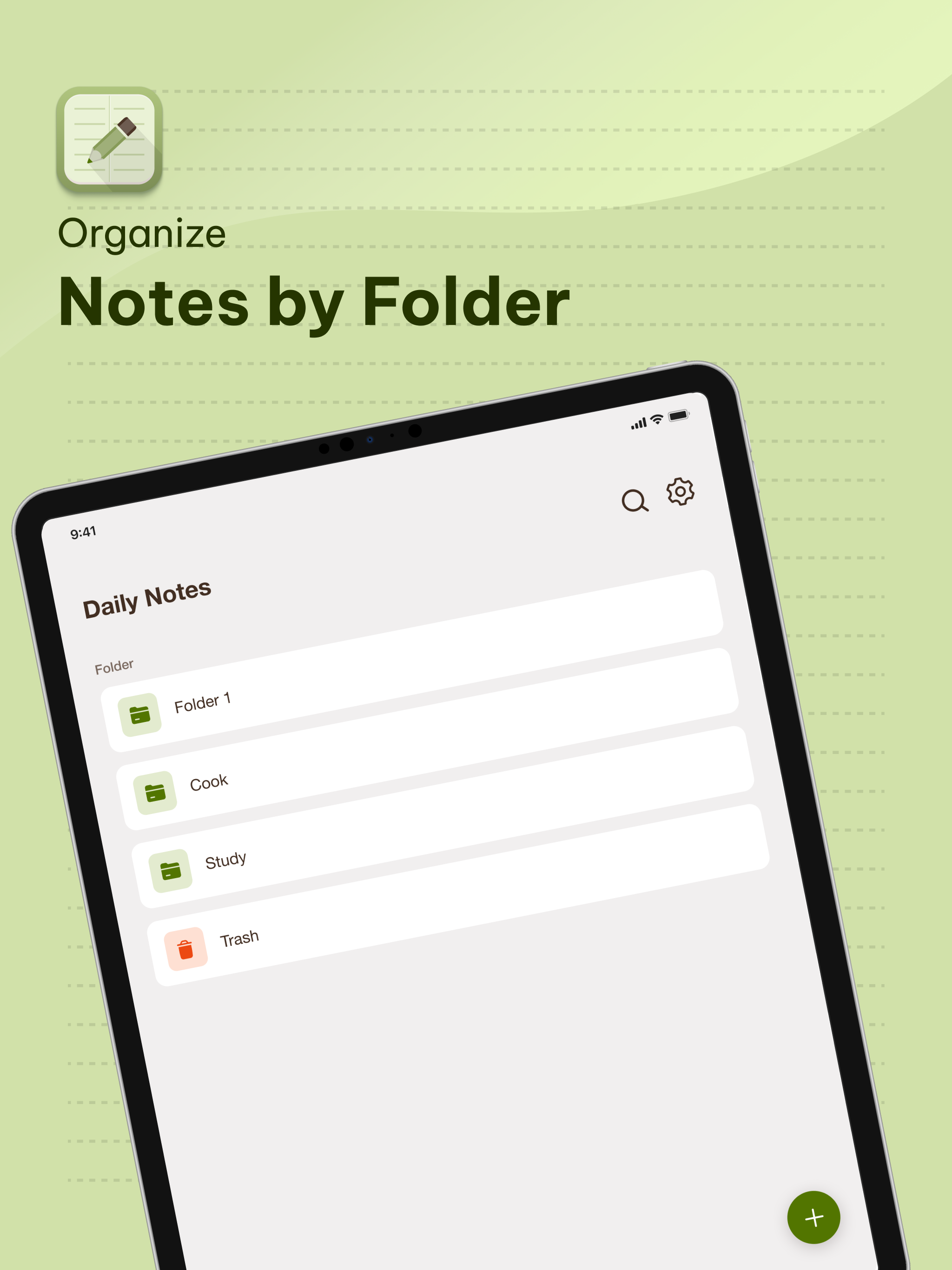 Daily Notes App
