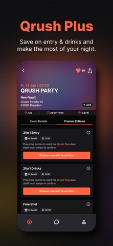 Qrush: Events, Friends & Deals 截圖 6