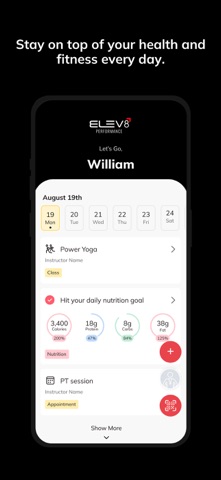 Elev8 Performance App Screenshot 2 of 6