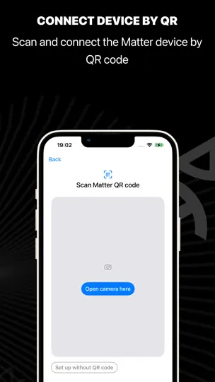 Capture d'écran de Matter Utilities sur iPhone 3
