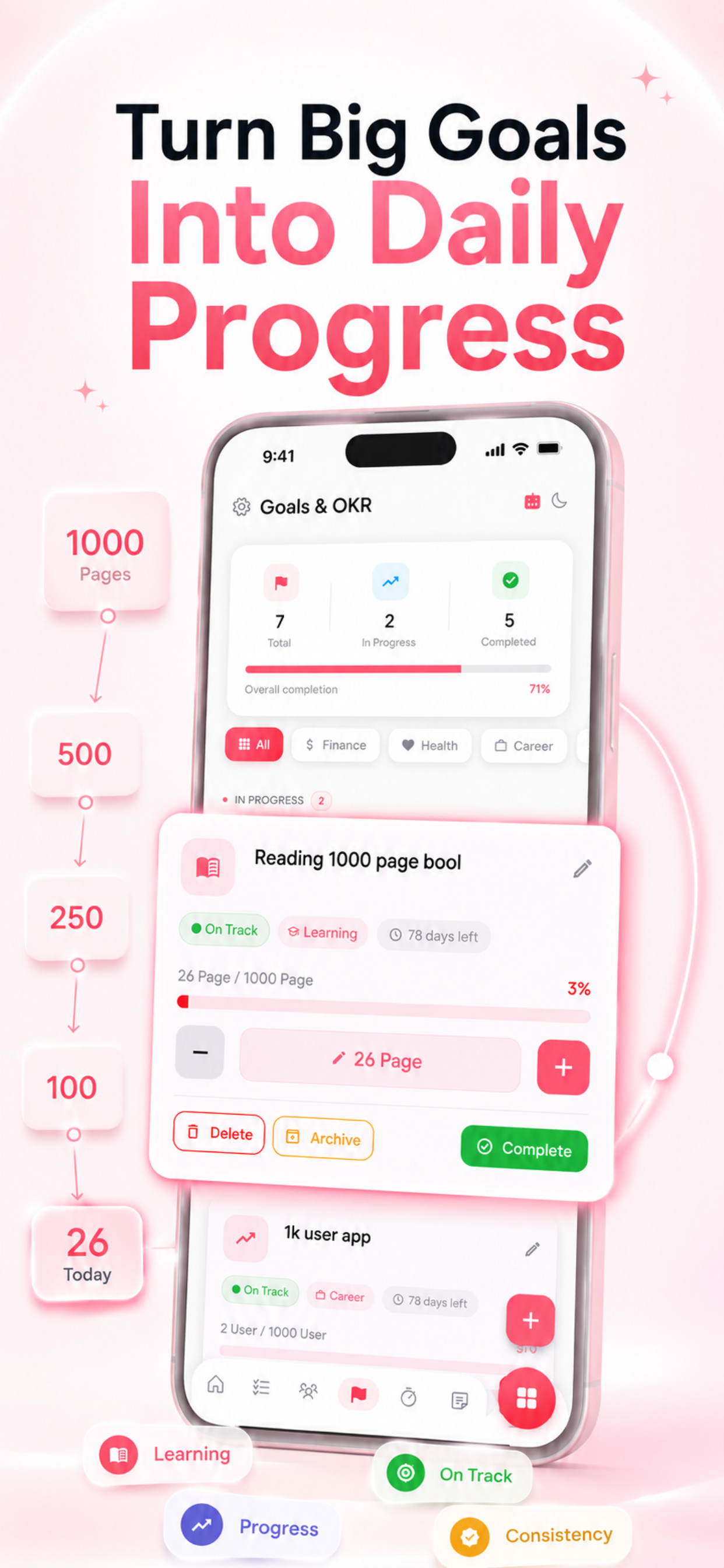 Discy Habit - Goals & AI Coach screenshot 3