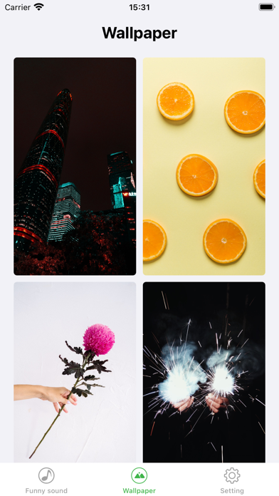 Prank Call & Wallpaper Screenshot