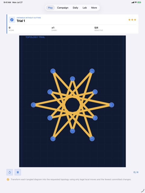 Knotspan: Topology Trials screenshot 2