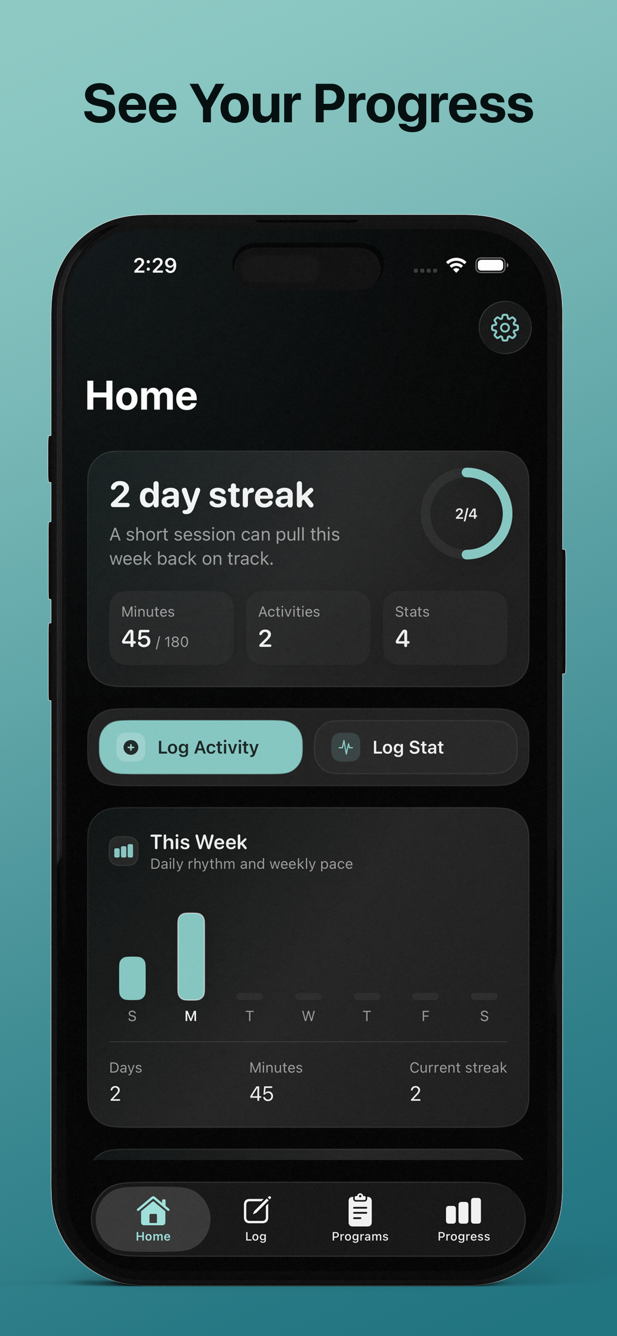 Logia Fitness: Workout Log screenshot 3