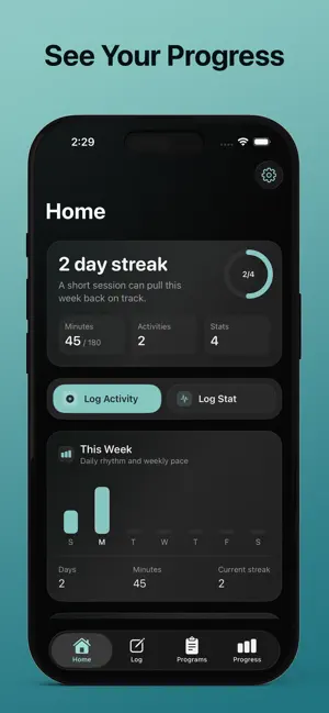 Logia Fitness: Workout Log screenshot 3