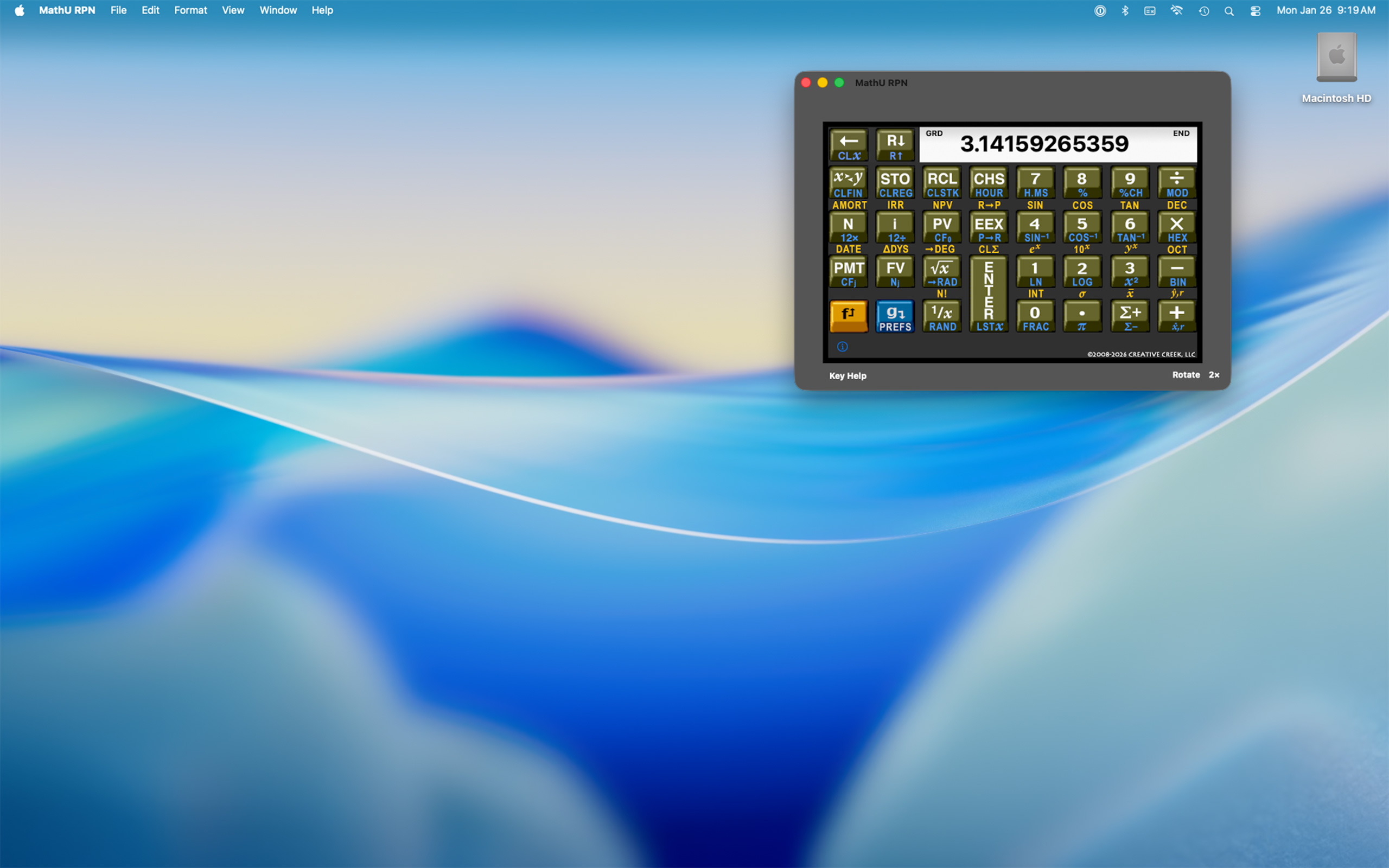 MathU RPN Calc screenshot 12