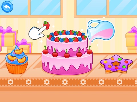 ケーキ 料理 ゲーム - お菓子ゲーム ために 子供 2-5のおすすめ画像4