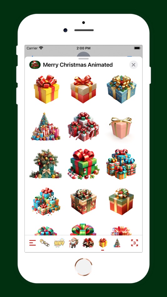 #7. Merry Christmas Animated (iOS) 由: Ankur Meghani