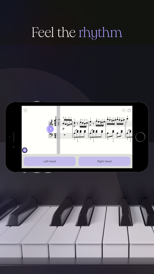 #5. Clefer: Guided Piano Practice (iOS) Podle: Music App Inc.