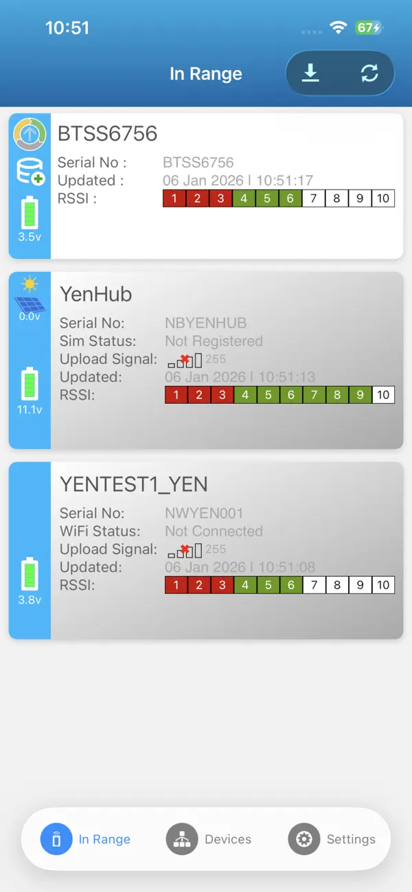 Screenshot #1 pour Sentek Connect