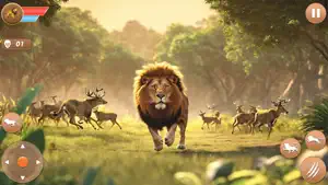 Angry Lion Simulator Lion Game screenshot 4