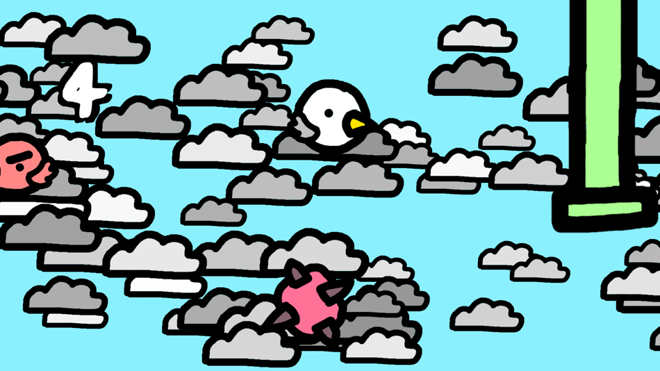 #2. Flappy Gull (iOS) 由: Gary Leung