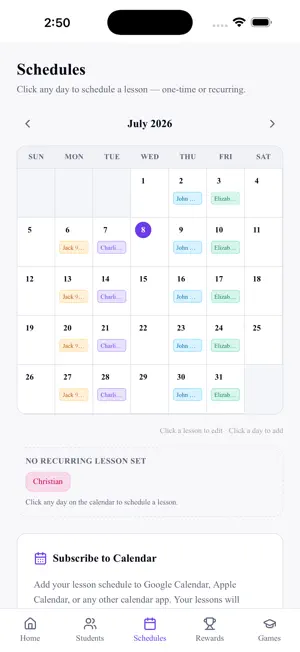Lesson Studio screenshot 1
